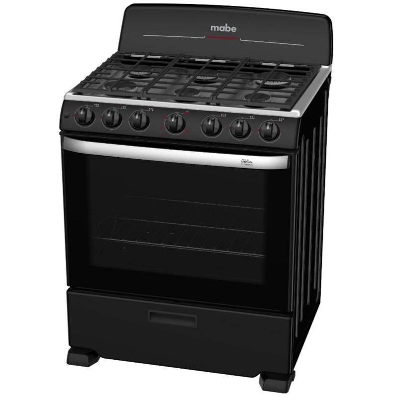 ESTUFA MABE A GAS DE 30" CON 6 QUEMADORES EM7651BFIN0